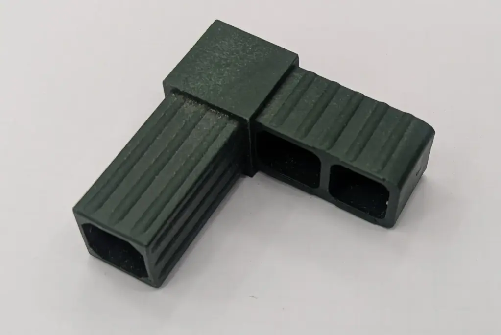 L-Verbinder 20x20x1,5 grün RAL 6009